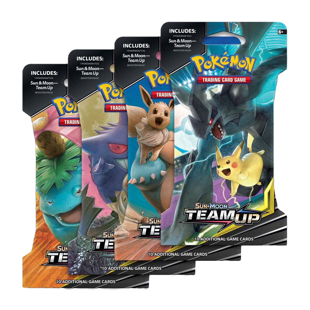 Team Up Sleeved Booster Pack - SM - Team Up (SM9)
