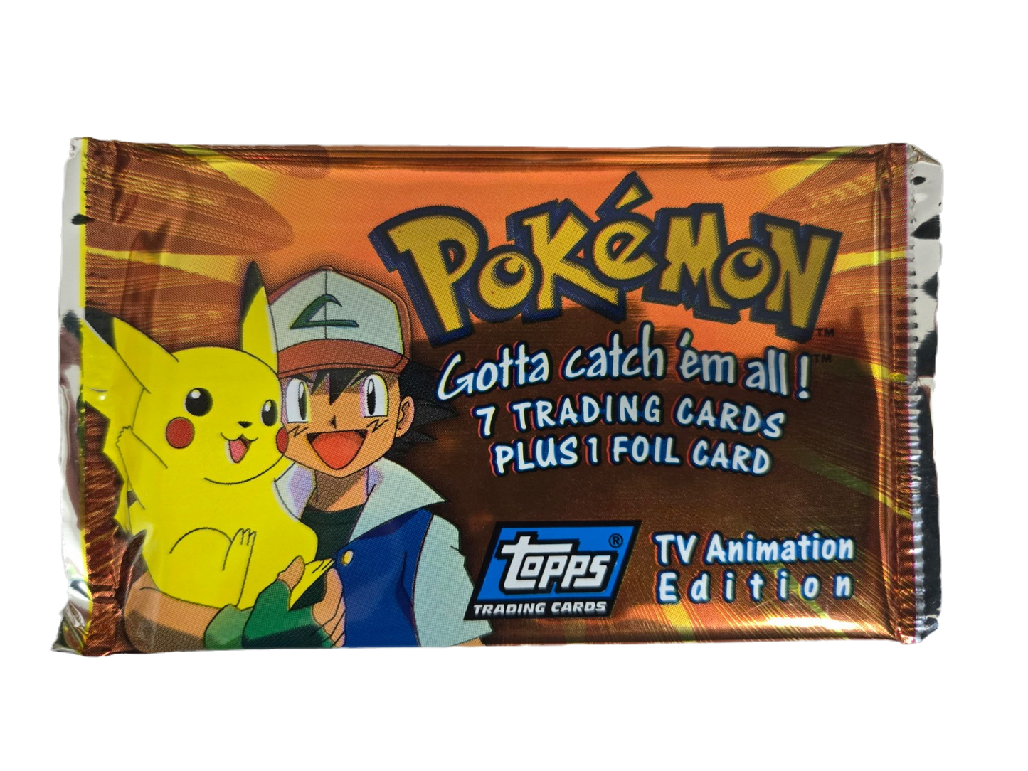 1999 Topps Pokemon TV Animation Pack image 0