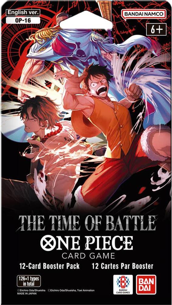 The Time of Battle Sleeved Booster Pack - The Time of Battle (OP16)