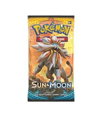 Sun and Moon Base Set Booster Pack image 0