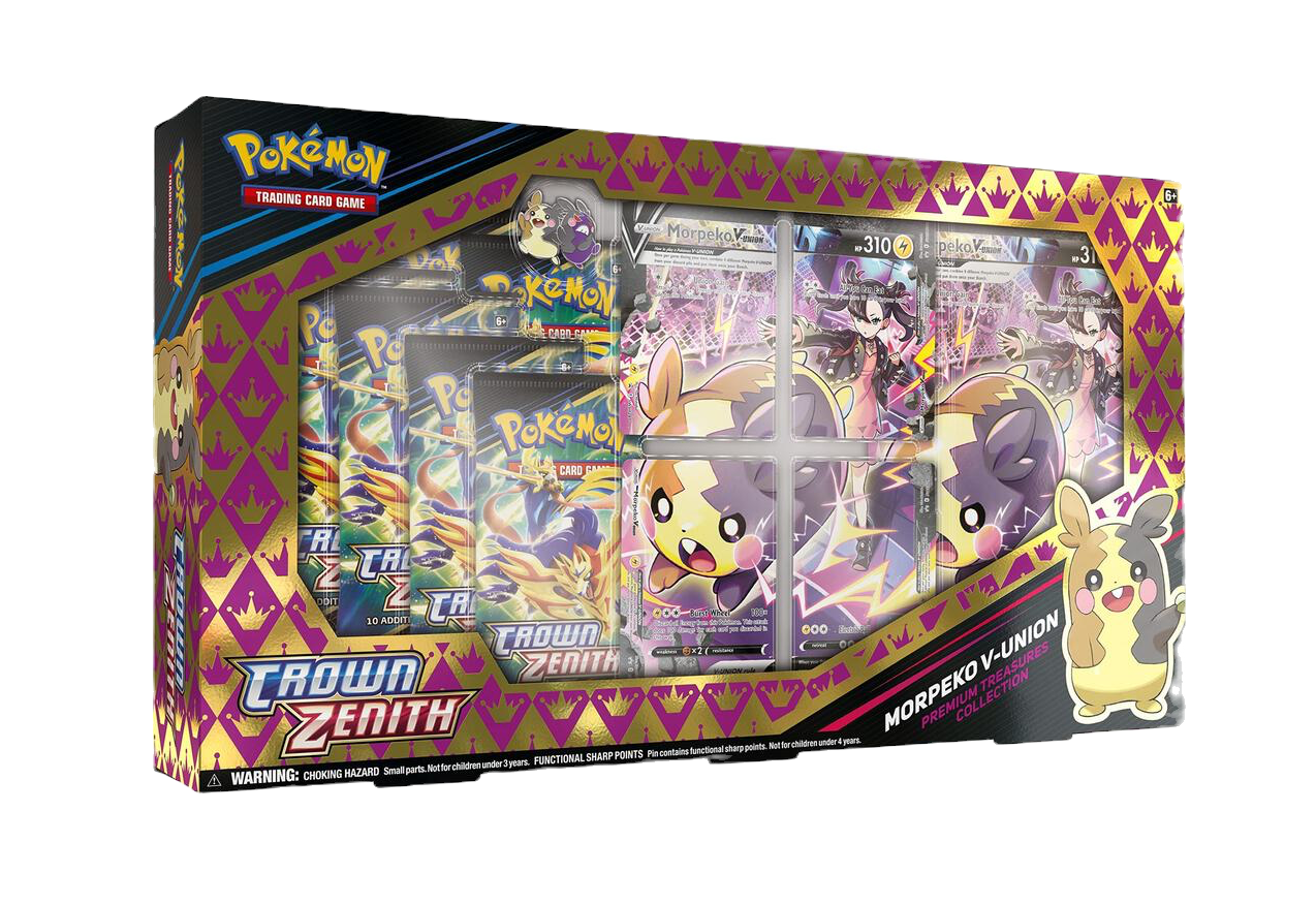 Morpeko V-UNION Premium Treasures Collection - Crown Zenith image 0