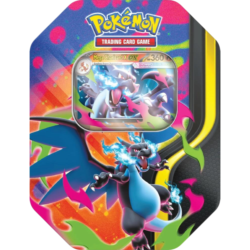 Mega Charizard Tin (Mega Charizard X)