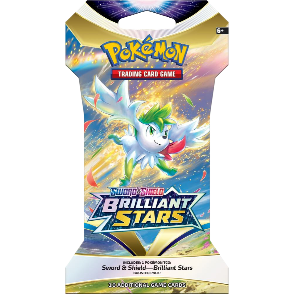 Brilliant Stars Sleeved Booster Pack