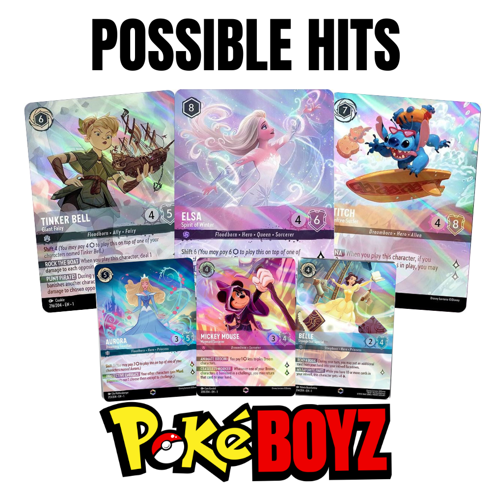 Disney Lorcana: The First Chapter Sleeved Booster Pack image 1