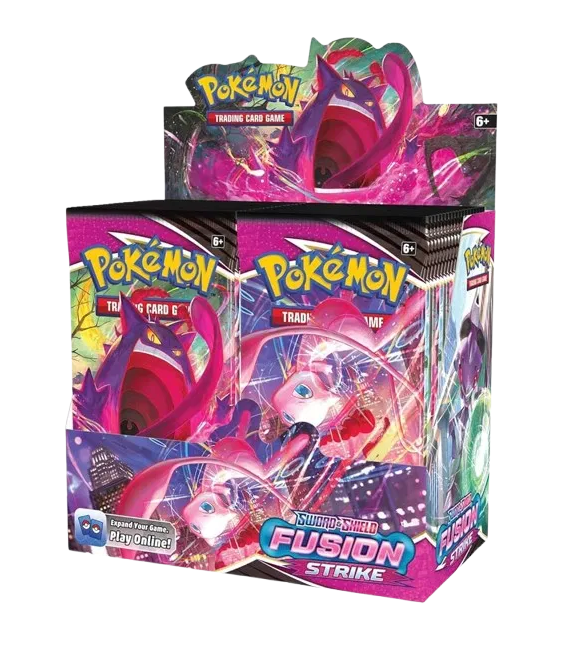 Pokemon Sword and Shield Fusion Strike Booster Box image 0