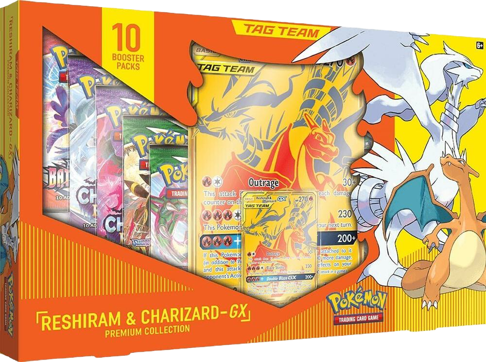 Reshiram & Charizard GX Premium Collection