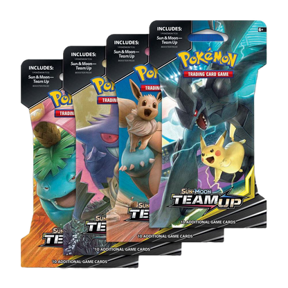 Team Up Sleeved Booster Pack - SM - Team Up (SM9)