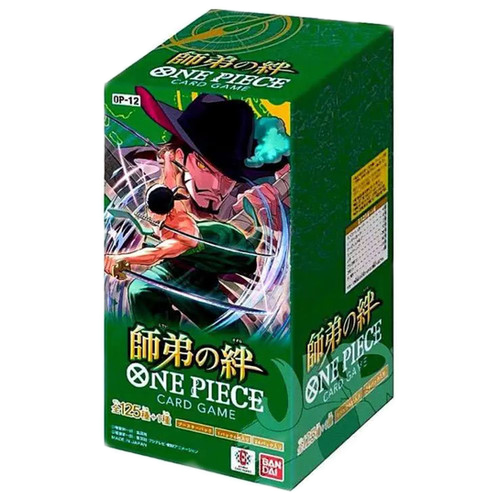Japanese ONE PIECE OP-12 Booster Box image 0