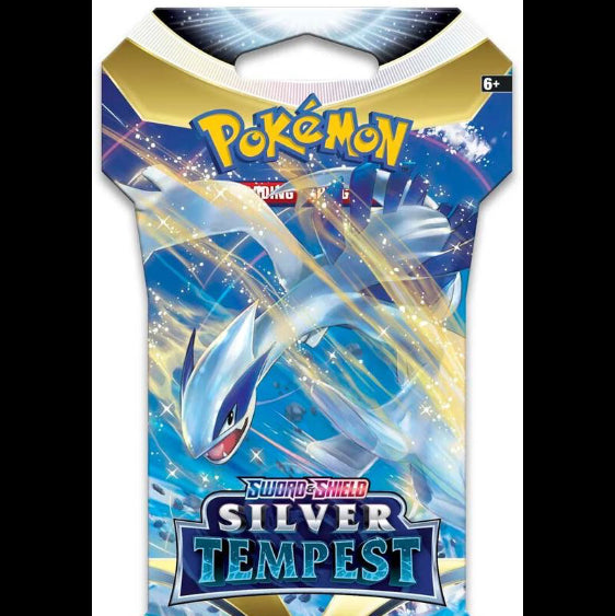 Silver Tempest Sleeved Booster Pack