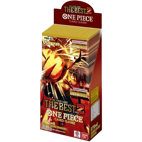 Japanese One Piece Card Game - The Best Vol. 2 PRB-02 Booster Box image 0