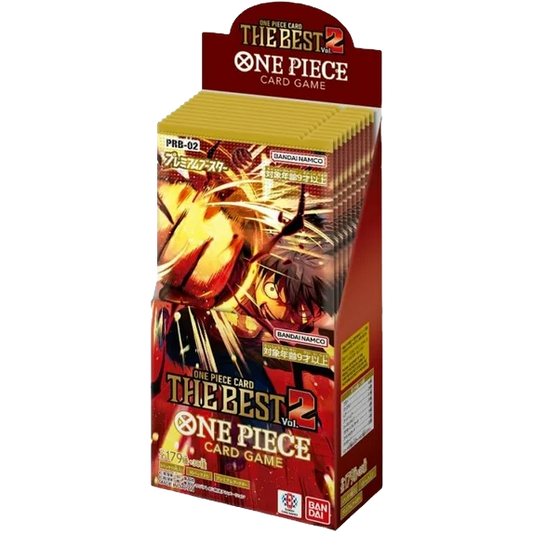 Japanese One Piece Card Game - The Best Vol. 2 PRB-02 Booster Box image 0