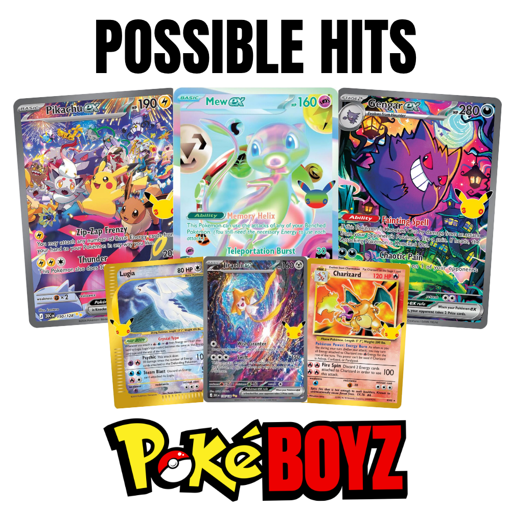 (LIMIT 1) 30th Celebration Sylveon/Greninja ex Box