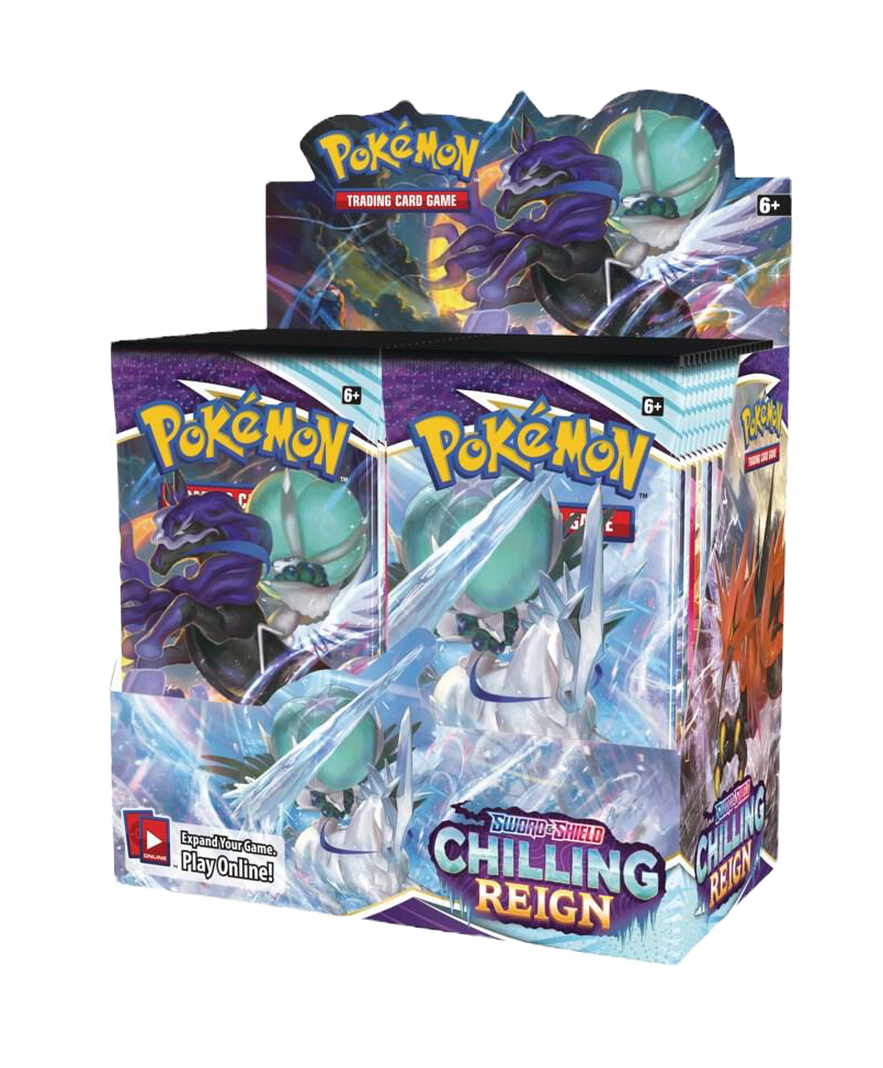 Pokemon Sword and Shield Chilling Reign Booster Box image 0