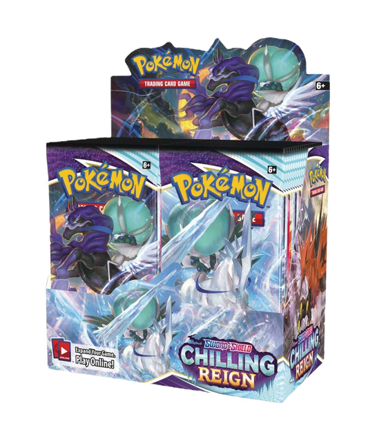 Pokemon Sword and Shield Chilling Reign Booster Box image 0