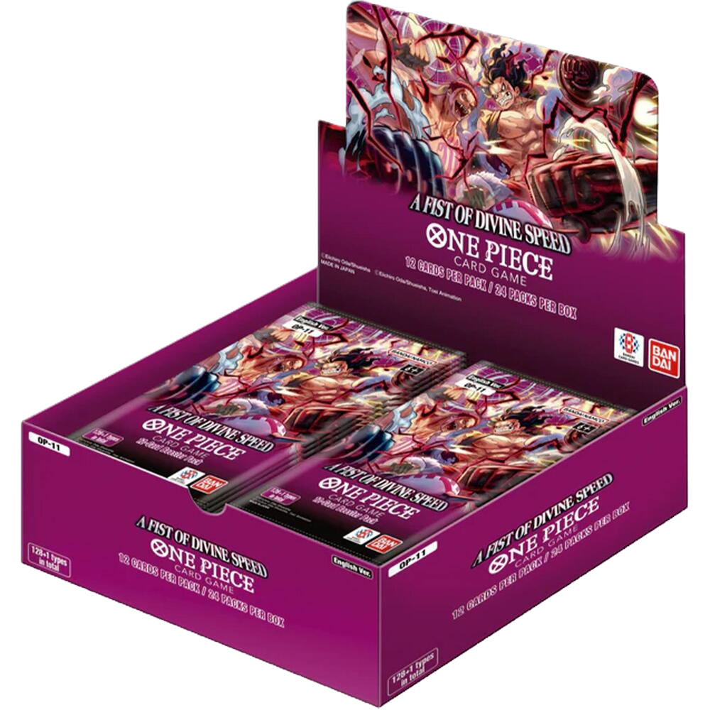 One Piece A Fist of Divine Speed Booster Box (OP11) image 0