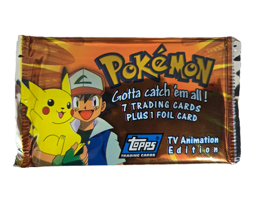 1999 Topps Pokemon TV Animation Pack image 0