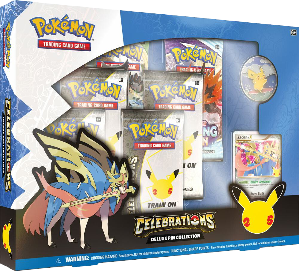 Celebrations Deluxe Pin Collection [Zacian LV. X] image 0