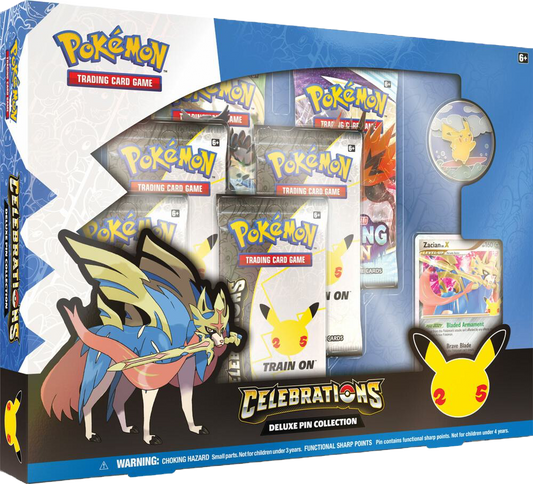 Celebrations Deluxe Pin Collection [Zacian LV. X] image 0