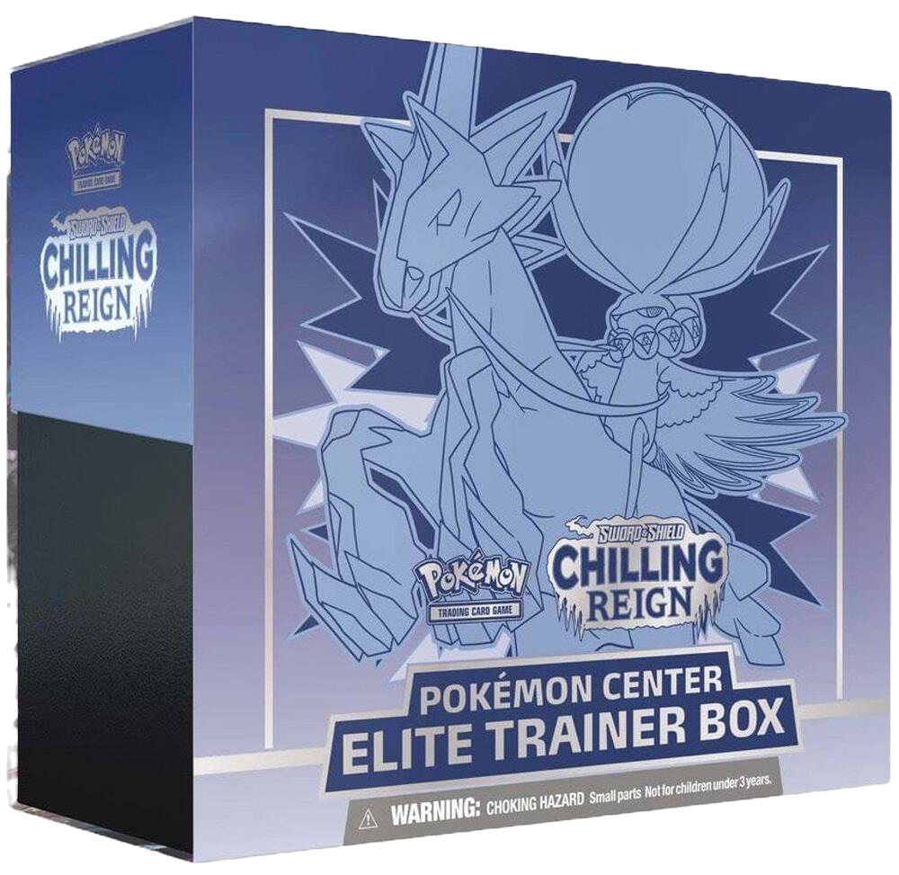 Chilling Reign Pokemon Center Elite Trainer Box [Ice Rider Calyrex] image 0