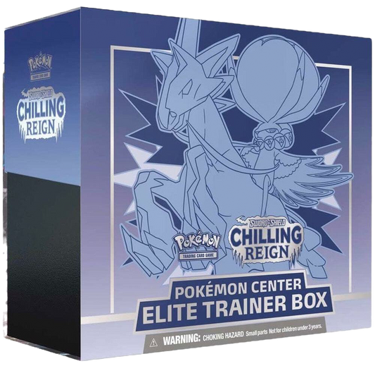 Chilling Reign Pokemon Center Elite Trainer Box [Ice Rider Calyrex] image 0