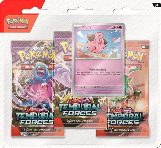Temporal Forces 3 Pack Blister [Cleffa] image 0
