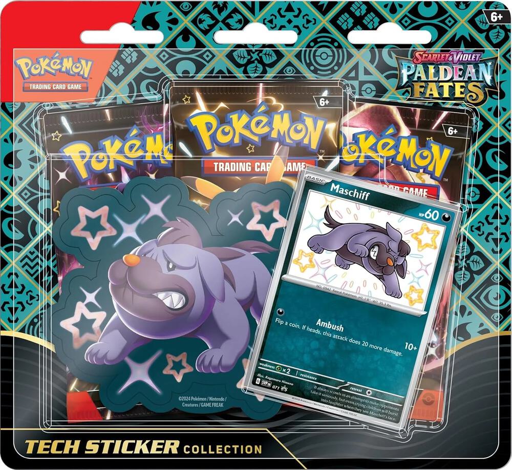 Paldean Fates Tech Sticker Collection [Maschiff] image 0