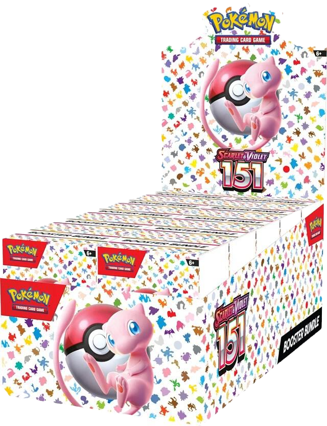 151 Booster Bundle Display - SV: Scarlet & Violet 151