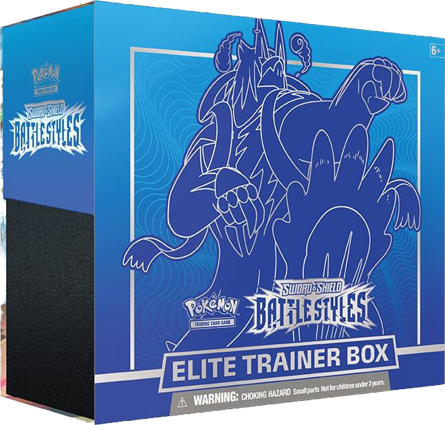 Battle Styles Elite Trainer Box [Rapid Strike Urshifu] (Blue) image 0