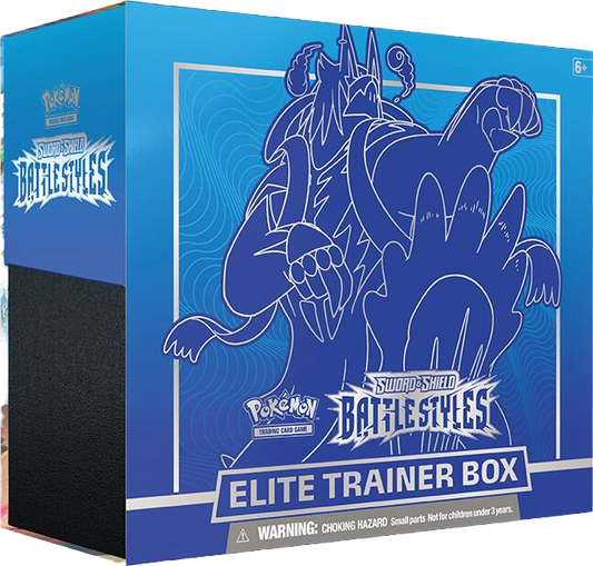Battle Styles Elite Trainer Box [Rapid Strike Urshifu] (Blue) image 0
