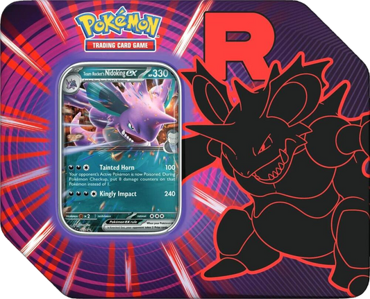 Team Rocket Tin [Team Rocket's Nidoking ex] image 0