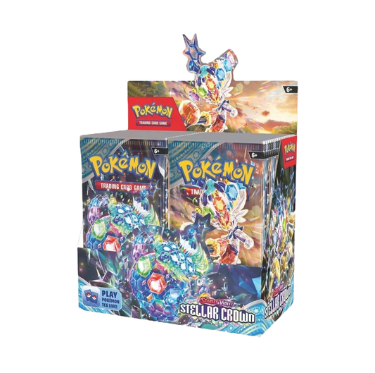 Pokemon Scarlet and Violet Stellar Crown Booster Box image 0