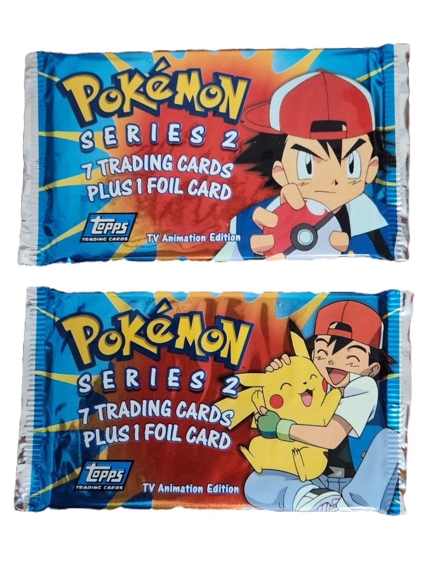 2000 Topps Pokemon TV Animation Series 2 Sealed Pack image 0