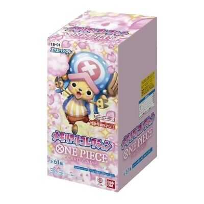 Japanese One Piece Memorial Collection Extra Booster Box [EB-01] image 0