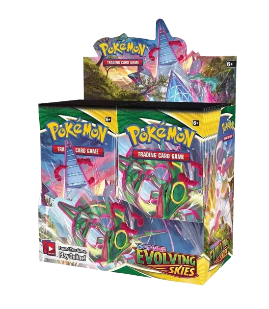 Pokemon Sword and Shield Evolving Skies Booster Box image 0