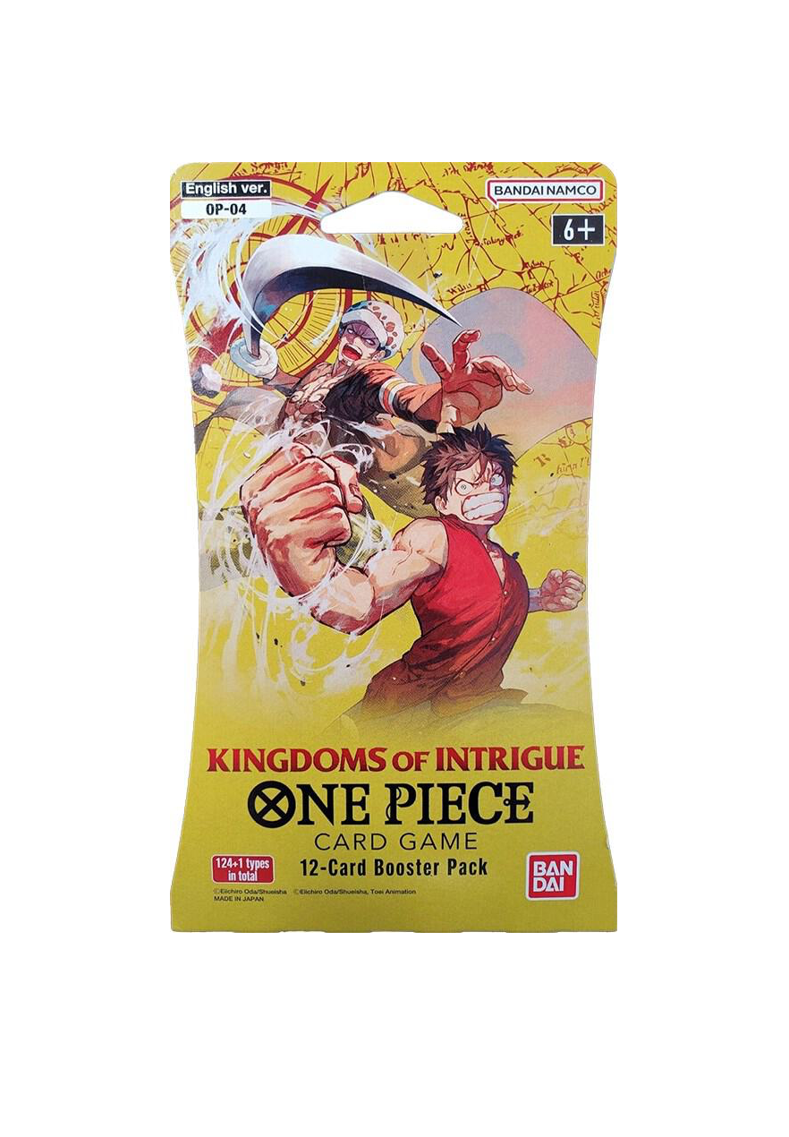 One Piece Kingdoms of Intrigue - Sleeved Booster Pack (OP04) image 0