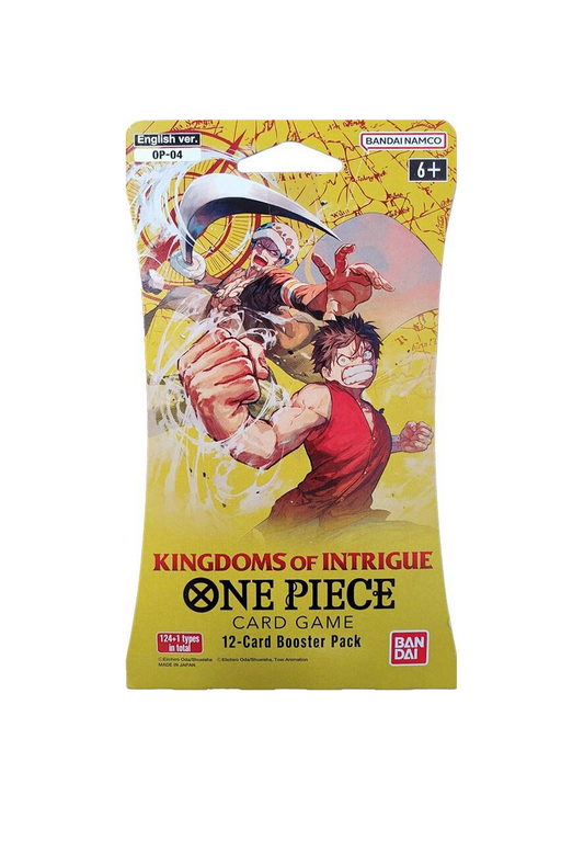 One Piece Kingdoms of Intrigue - Sleeved Booster Pack (OP04) image 0