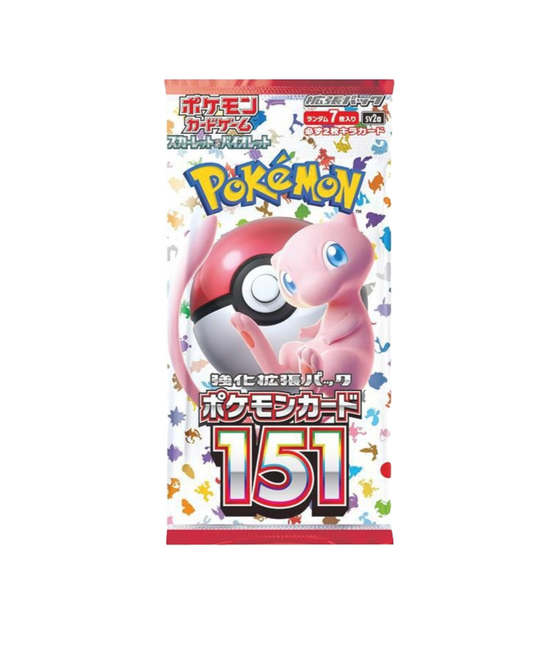 Japanese Pokemon 151 Booster Pack image 0