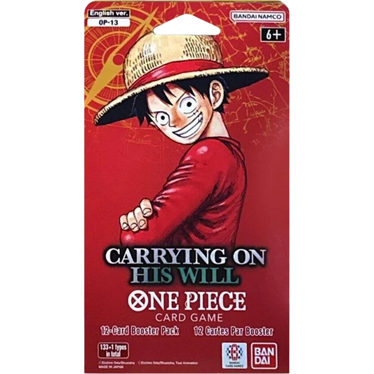 Carrying On His Will Sleeved Booster Pack - Carrying On His Will (OP13)