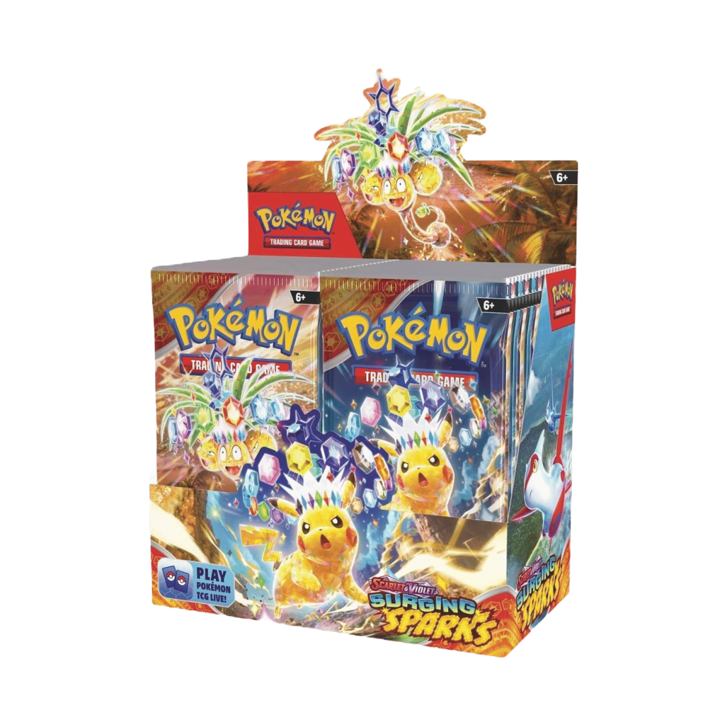 Pokemon Scarlet and Violet Surging Sparks Booster Box image 0