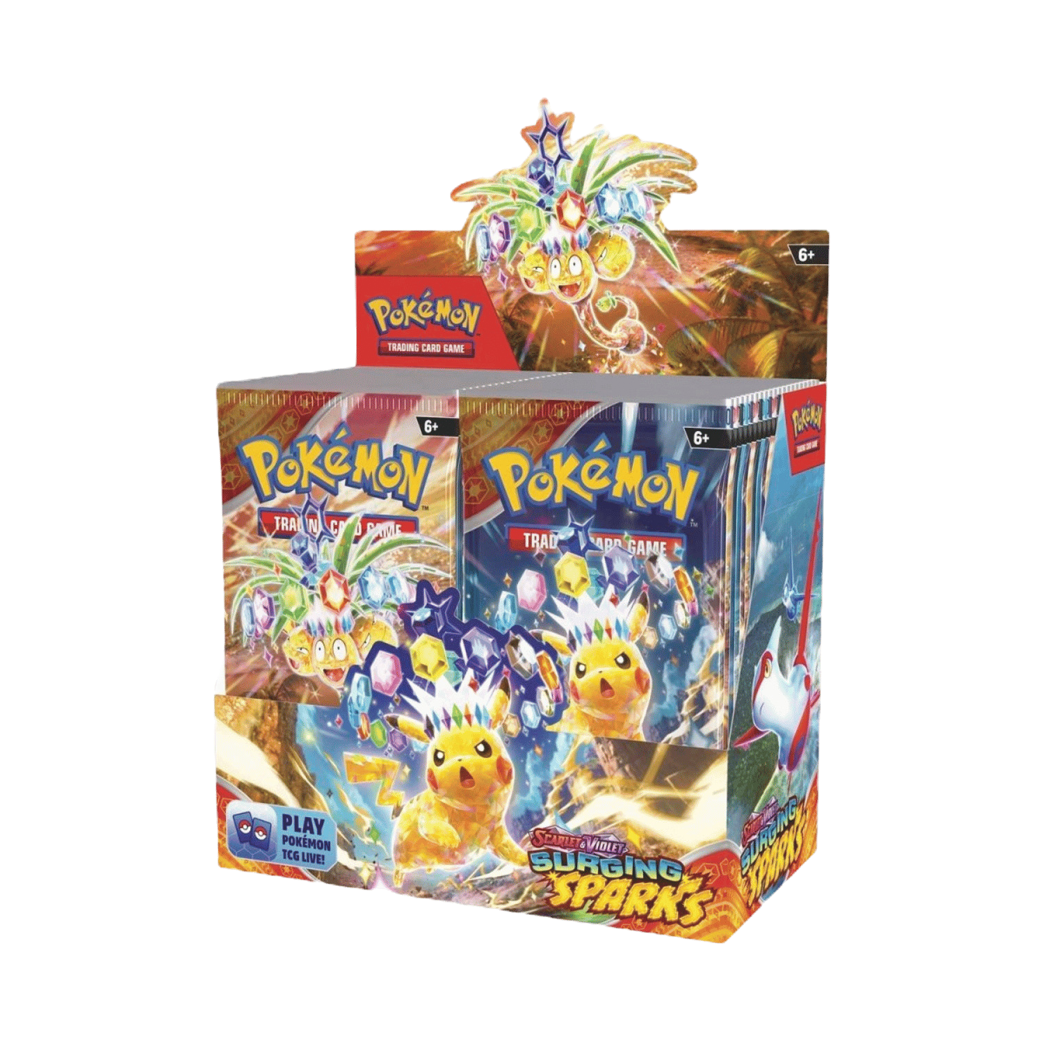 Pokemon Scarlet and Violet Surging Sparks Booster Box image 0