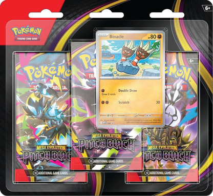 Pitch Black 3-Pack Blister - ME05