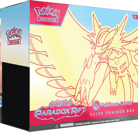 Paradox Rift Pokemon Center Elite Trainer Box (Exclusive) [Roaring Moon] image 0