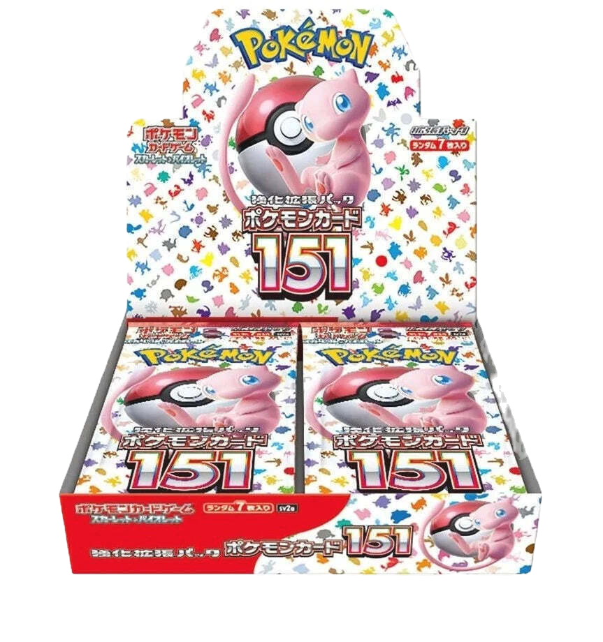 Japanese Pokemon 151 Booster Box image 0