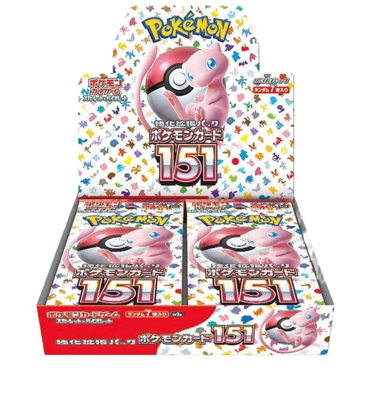 Japanese Pokemon 151 Booster Box image 0