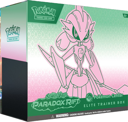 Paradox Rift Pokemon Center Elite Trainer Box (Exclusive) [Iron Valiant] image 0