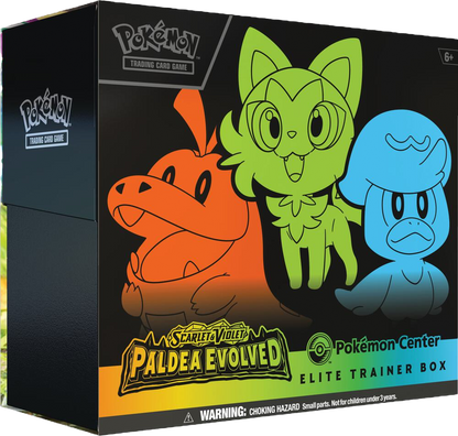 Paldea Evolved Pokemon Center Elite Trainer Box (Exclusive) image 0