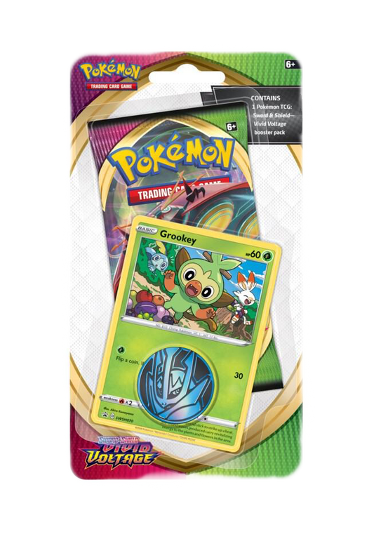 Vivid Voltage Single Pack Blister [Grookey] image 0