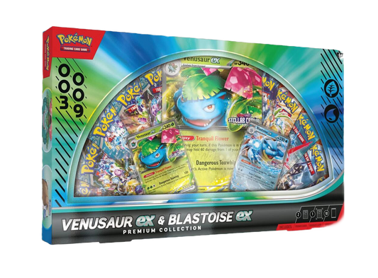 Venusaur ex & Blastoise ex Premium Collection image 0