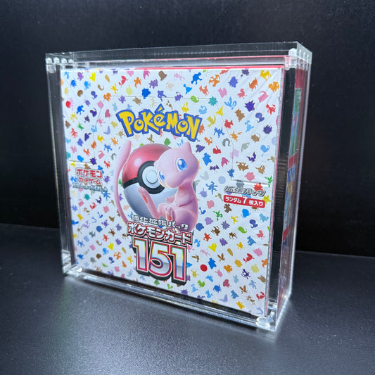 JP Pokemon Booster Box Acrylic Case image 0