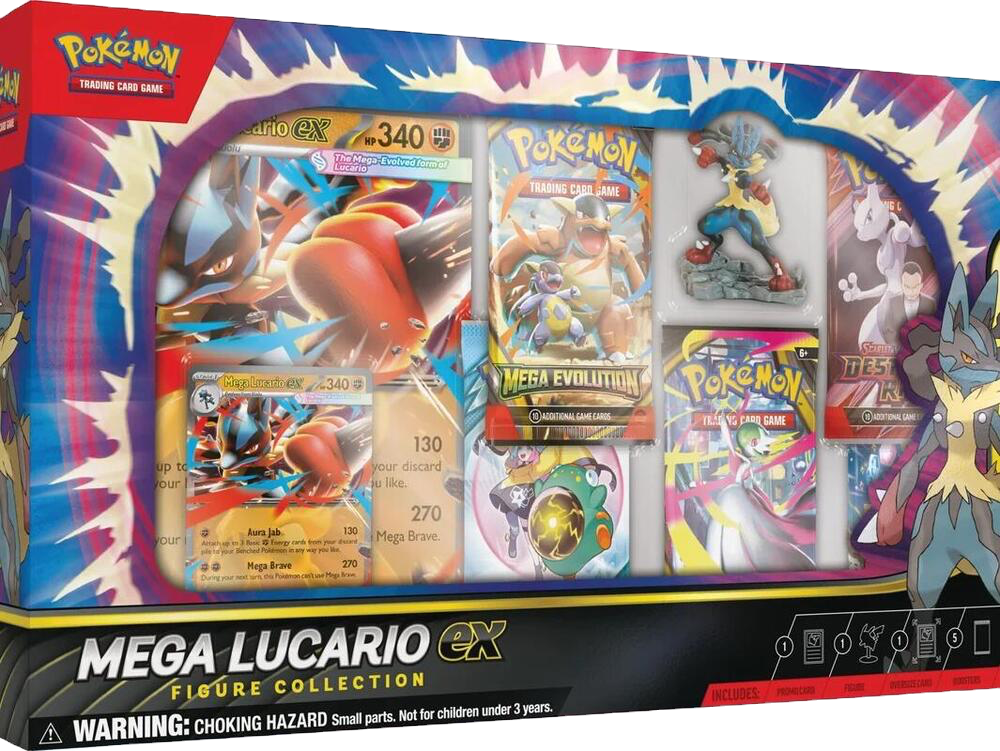 Mega Lucario ex Premium Figure Collection image 0